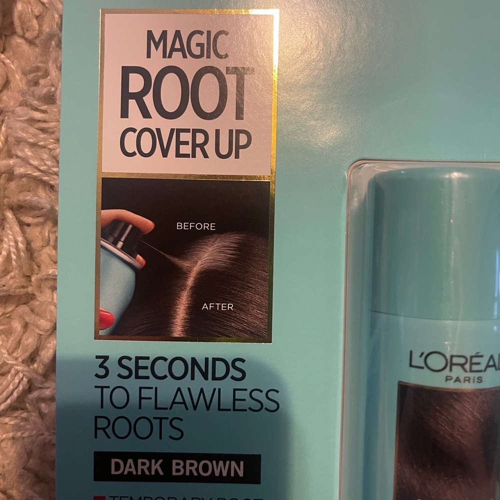 L'Oréal Magic Root Cover Up Temporary Root Concealer Spray - Dark Brown - Picture 4 of 6